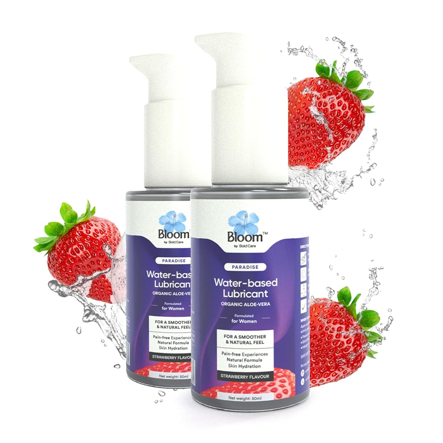 Bloom Sensual Massage Oil 120ml for Couples Relaxation & Intimacy