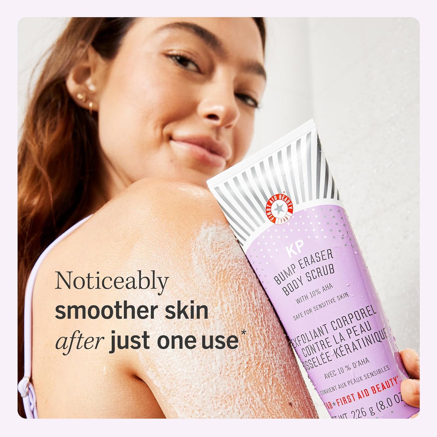 First Aid Beauty KP Bump Eraser Body Scrub w. 10% AHA 2oz