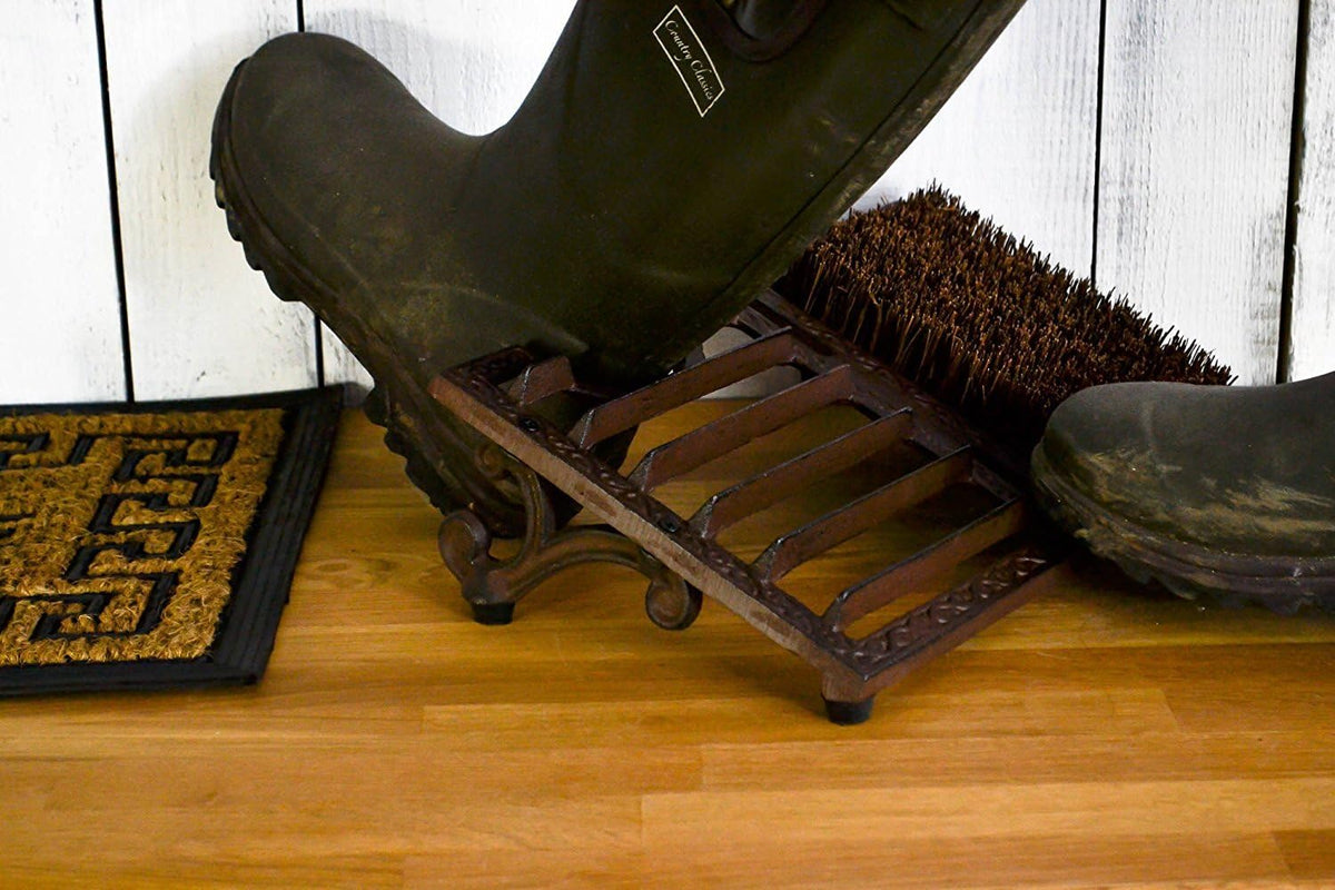 Cast Iron Wellington Boot Jack Cleaner