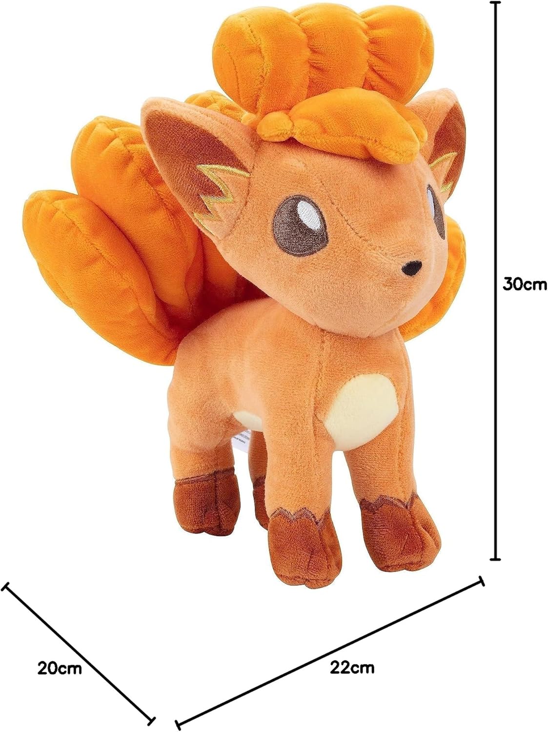 Pokémon Vulpix Plush - 8-Inch Plush