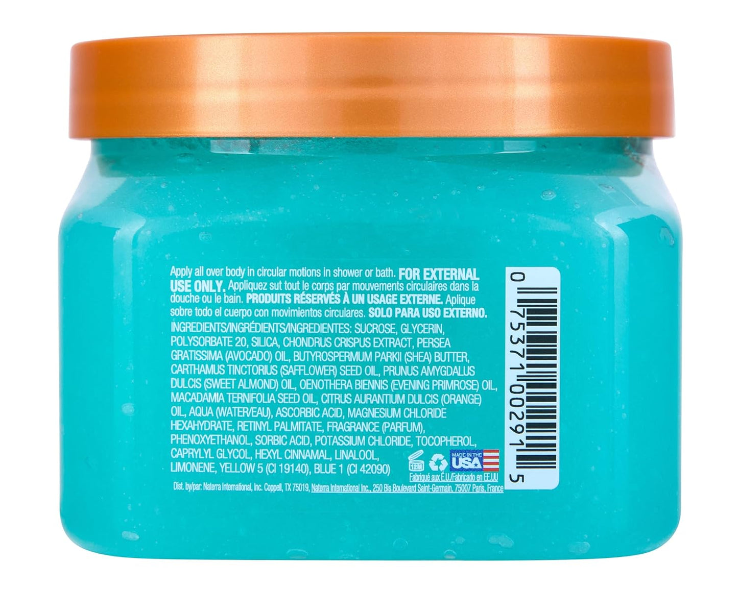 Tree Hut Blue Lagoon Shea Sugar Scrub 510g Exfoliates & Hydrates Skin