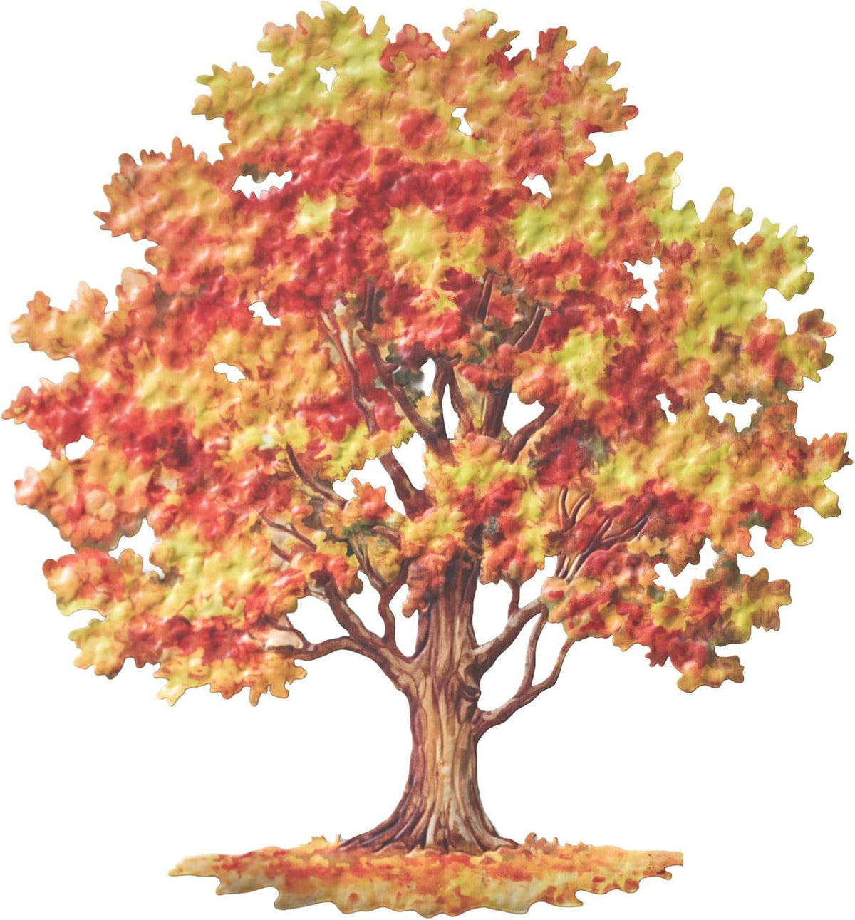 62cm Hanging Autumn Metal Tree Garden Decoration