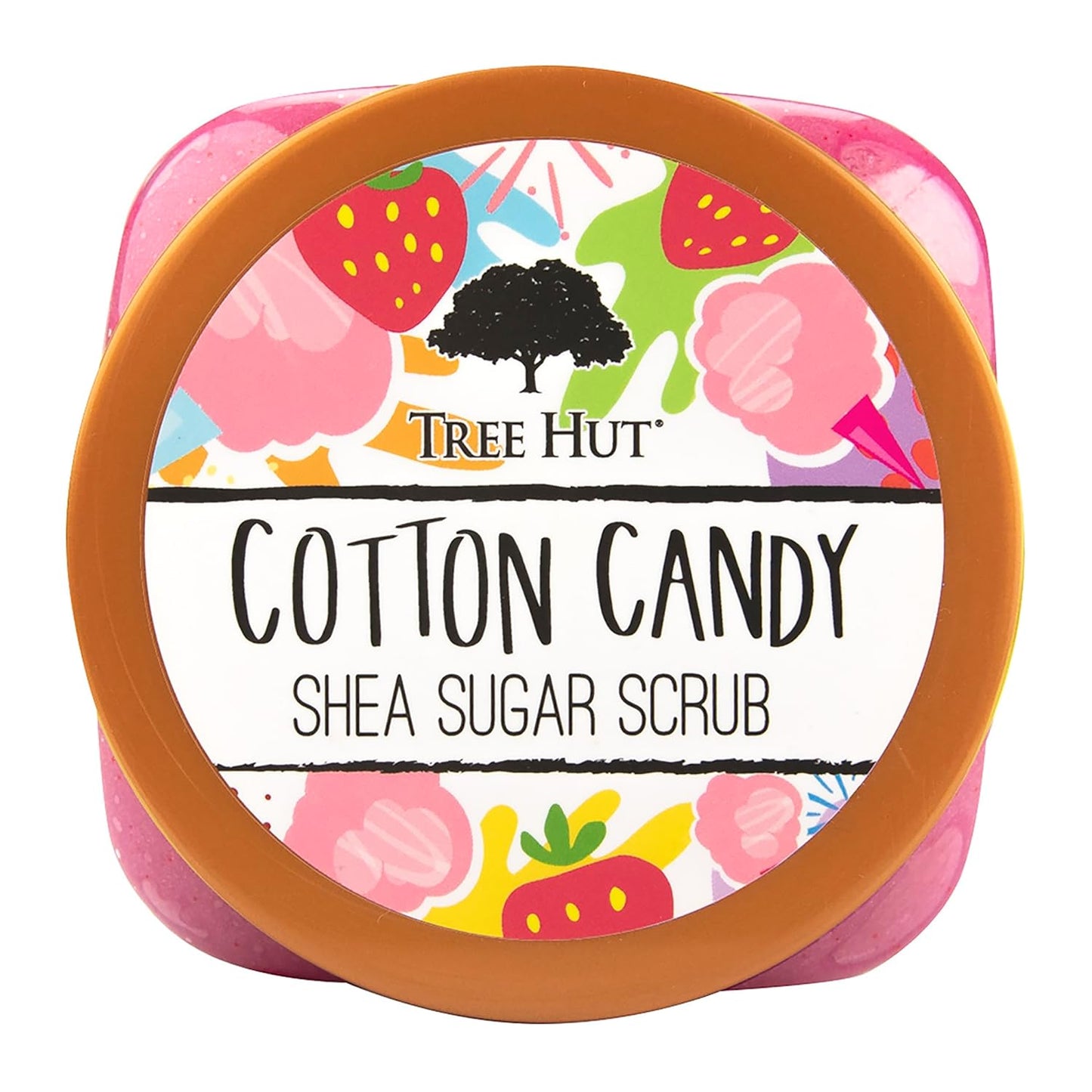 Tree Hut Cotton Candy Shea Sugar Scrub 510g Exfoliates & Hydrates Skin