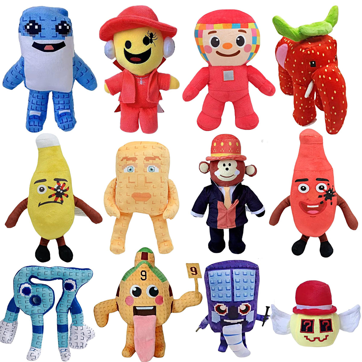 Steal a Brainrot Plush Figures