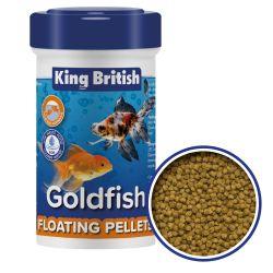 King British Goldfish Floating Pellets, 42g - Case of 6
