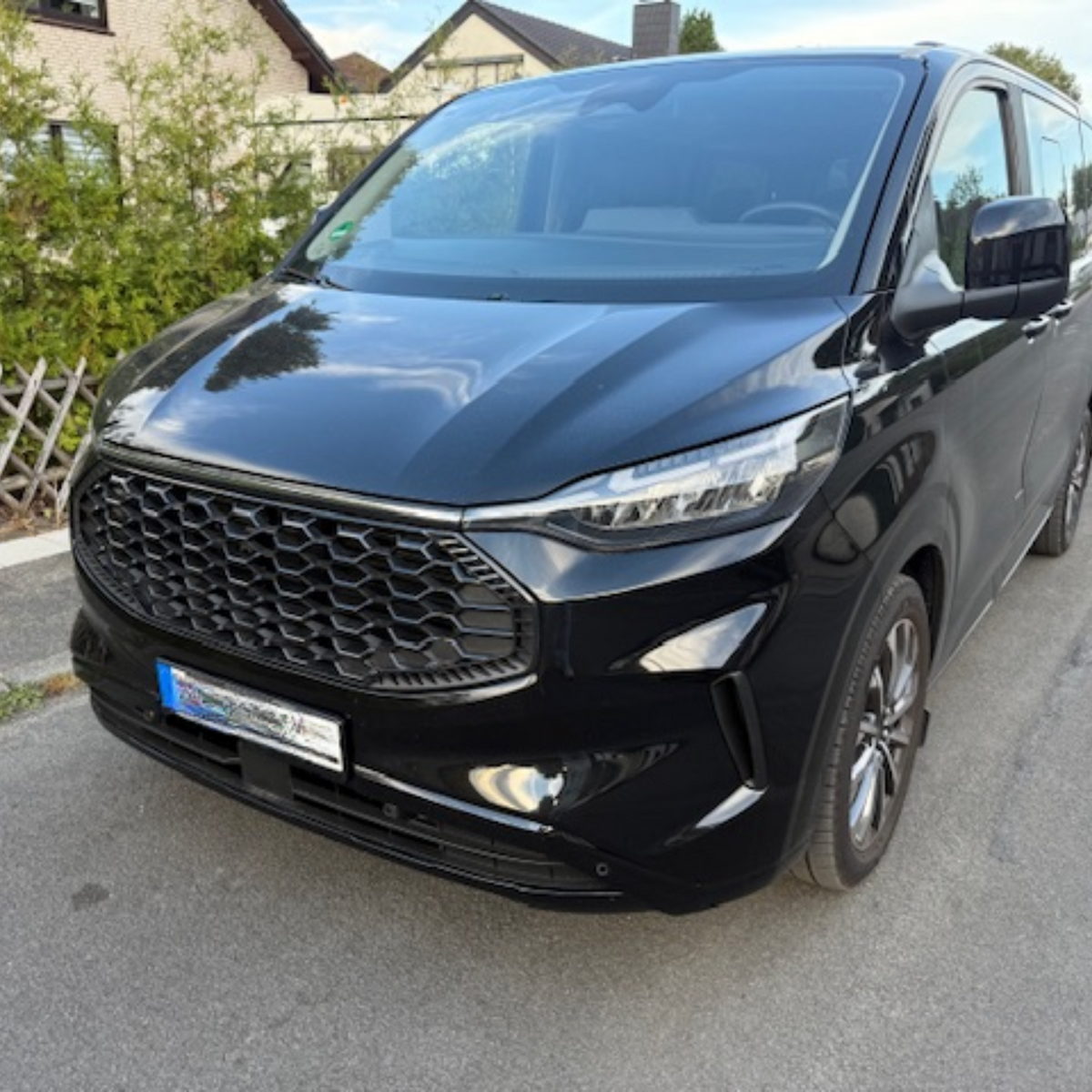 For Ford Transit Custom 2024+ Front Grille | Gloss Black Grille Upgrade | Van-X
