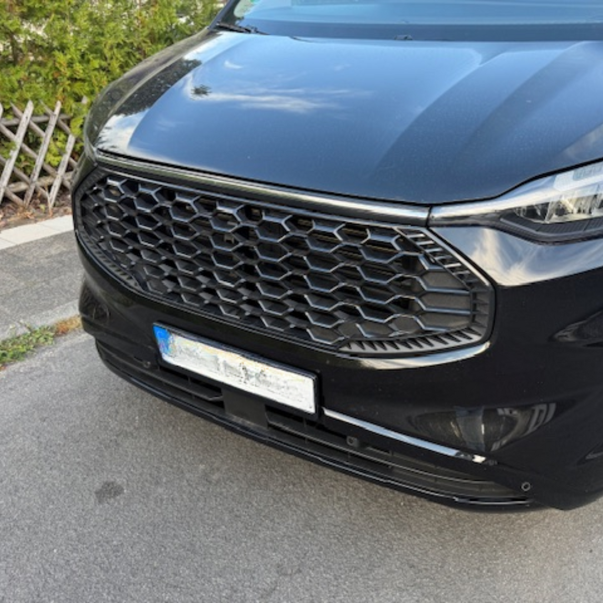 For Ford Transit Custom 2024+ Front Grille | Gloss Black Grille Upgrade | Van-X