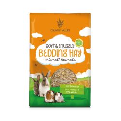 Country Values Bed Hay 1kg - Case of 4