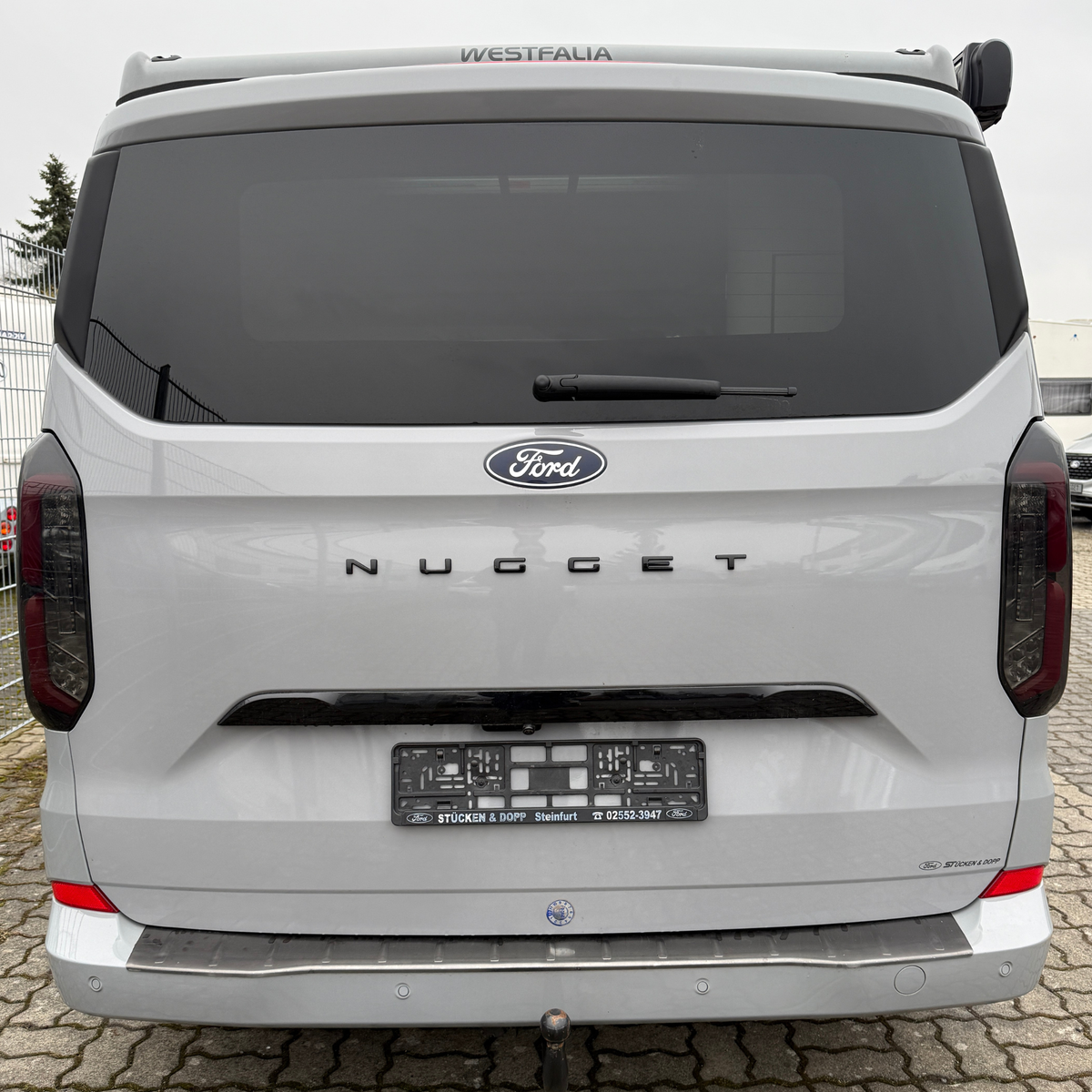 For New Ford Transit Custom 2024-2026 Full LED Rear Lights | Smoked Tail Light Upgrade | Van-X