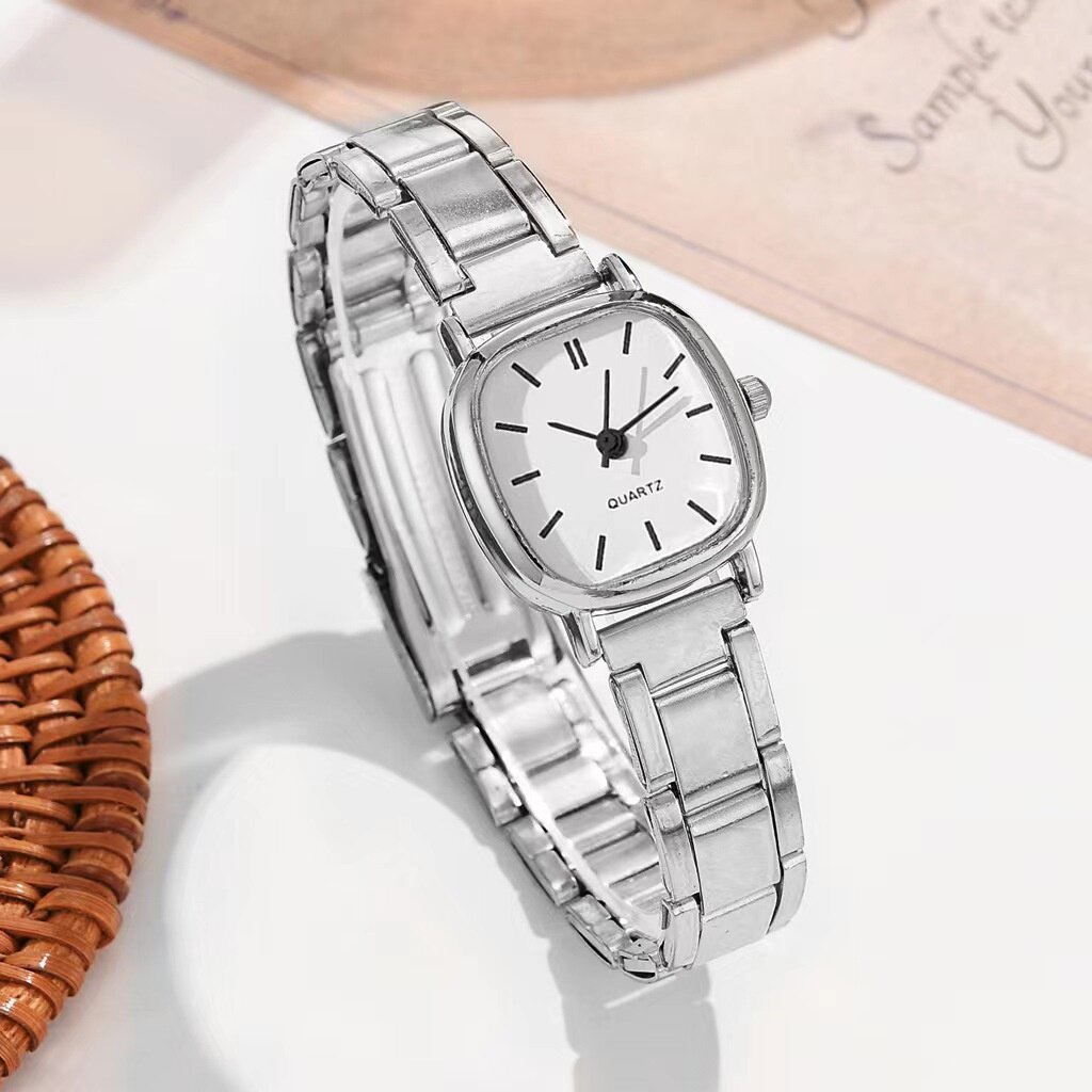 Women's Alloy Square Roman Quartz Watch