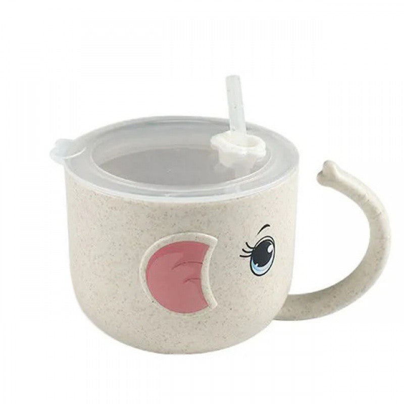 Kidula Silicone Baby Feeding Bottle - BPA-Free Straw Mug for Toddlers