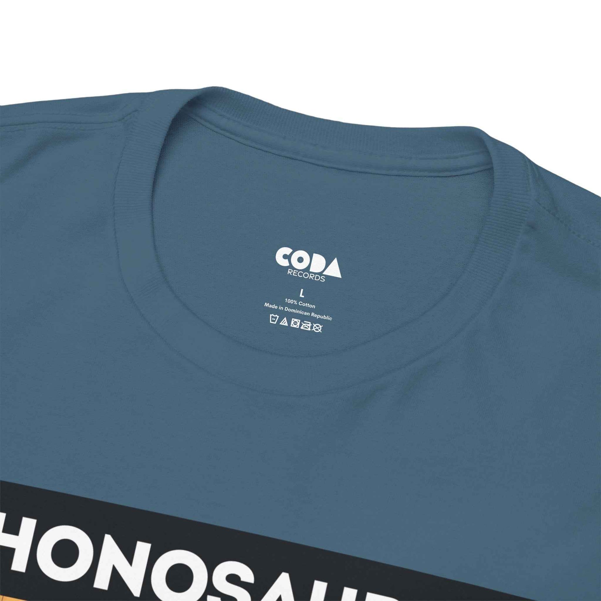 'Phonosaurus' Men's Vinyl T-Shirt