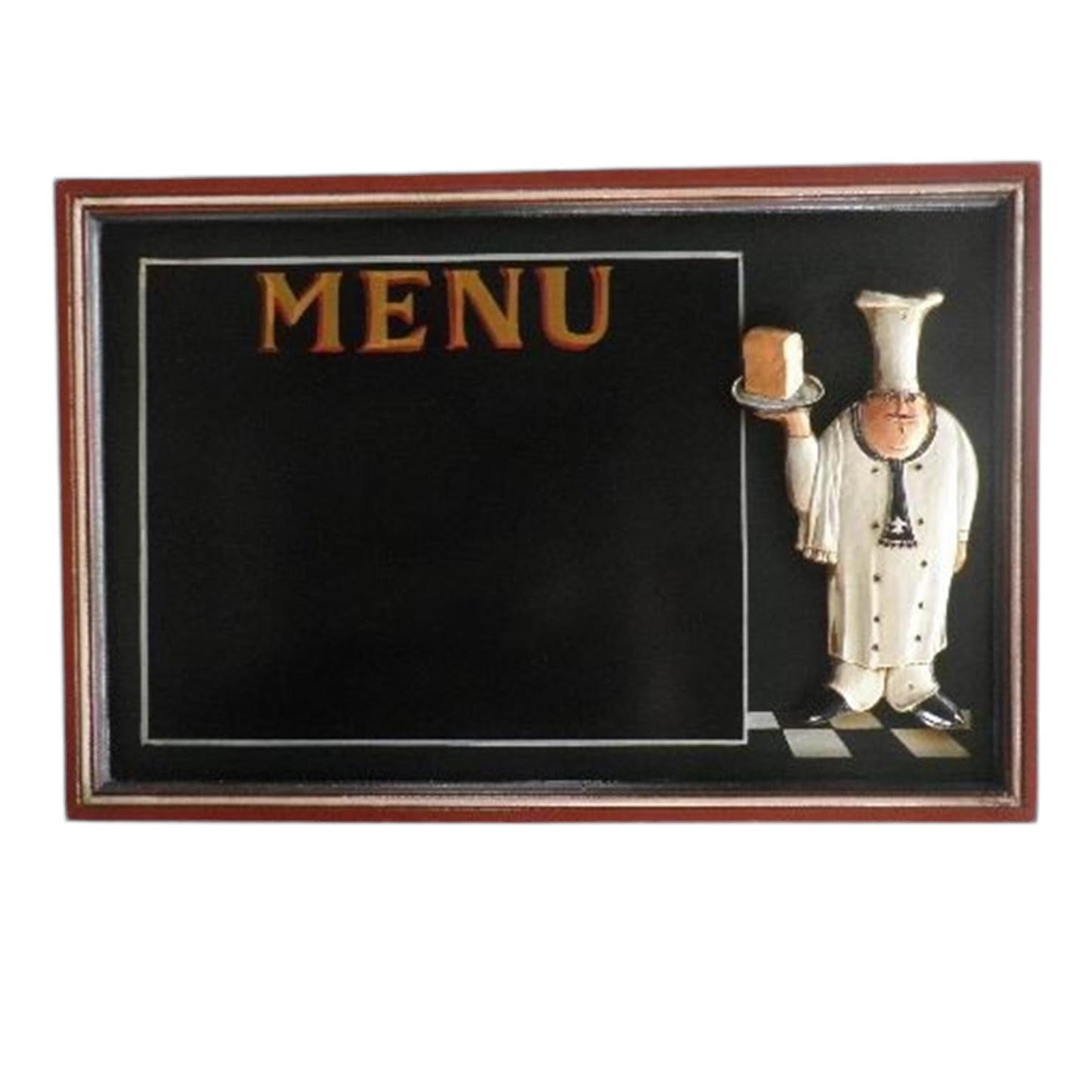60X40CM CHEF MENU BLACKBOARD