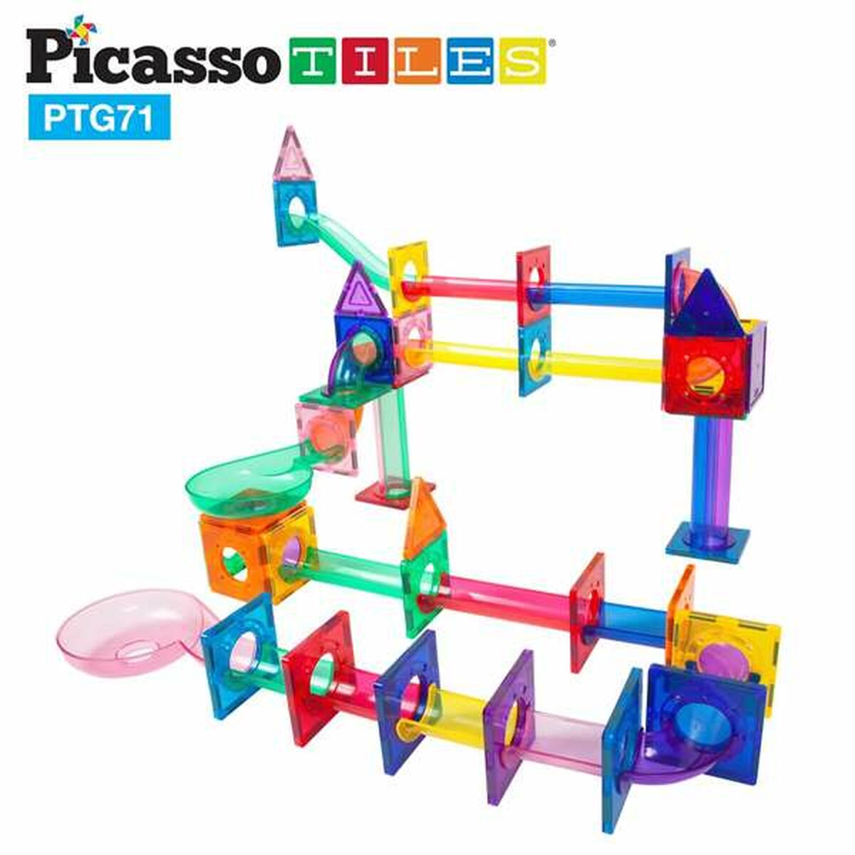 Marble track Cefatoys Picasso Tiles
