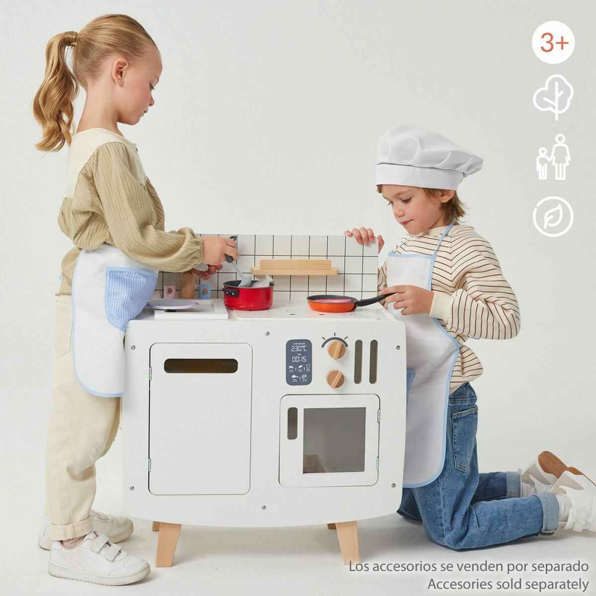 Toy kitchen Colorbaby Wood 55 x 30 x 63 cm