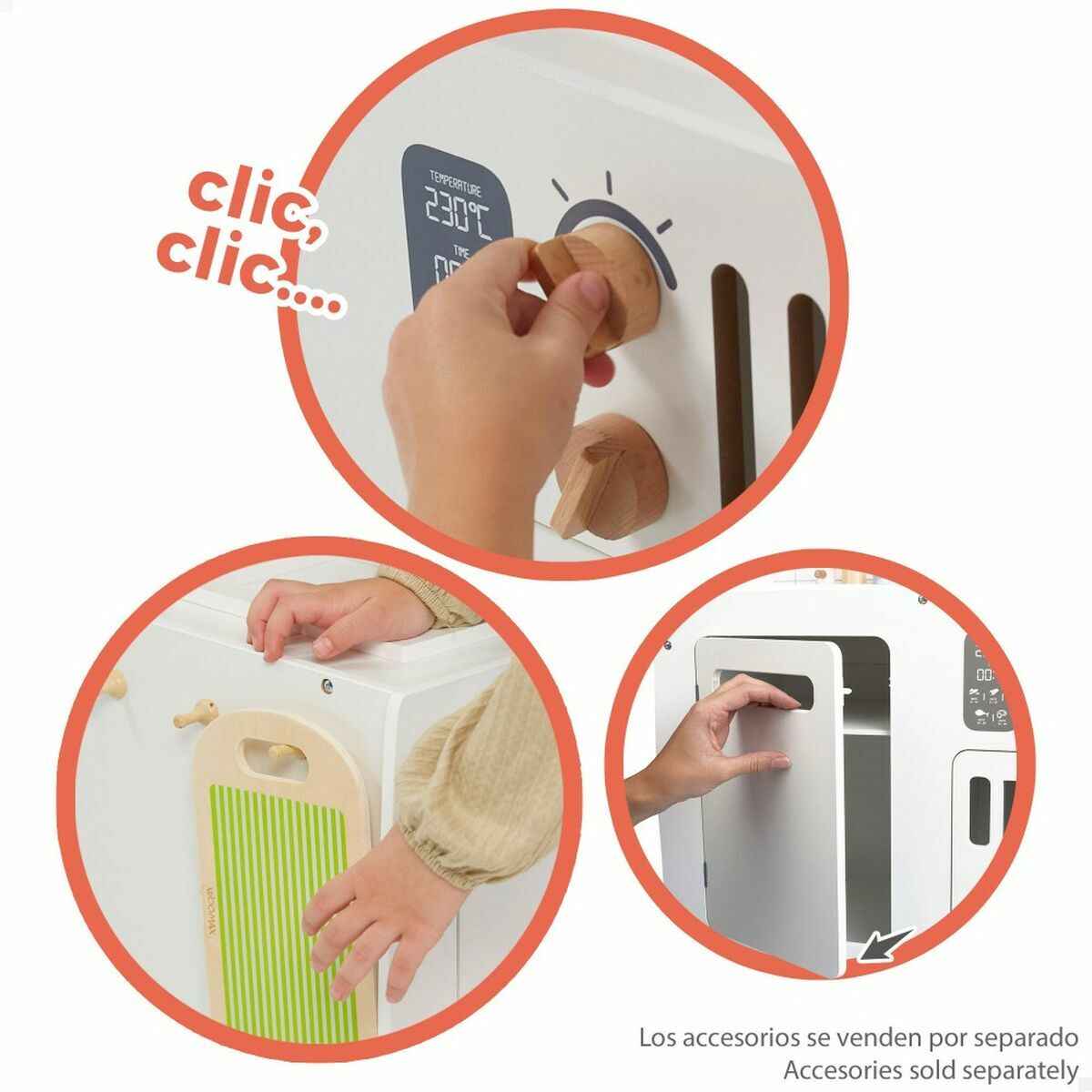 Toy kitchen Colorbaby Wood 55 x 30 x 63 cm