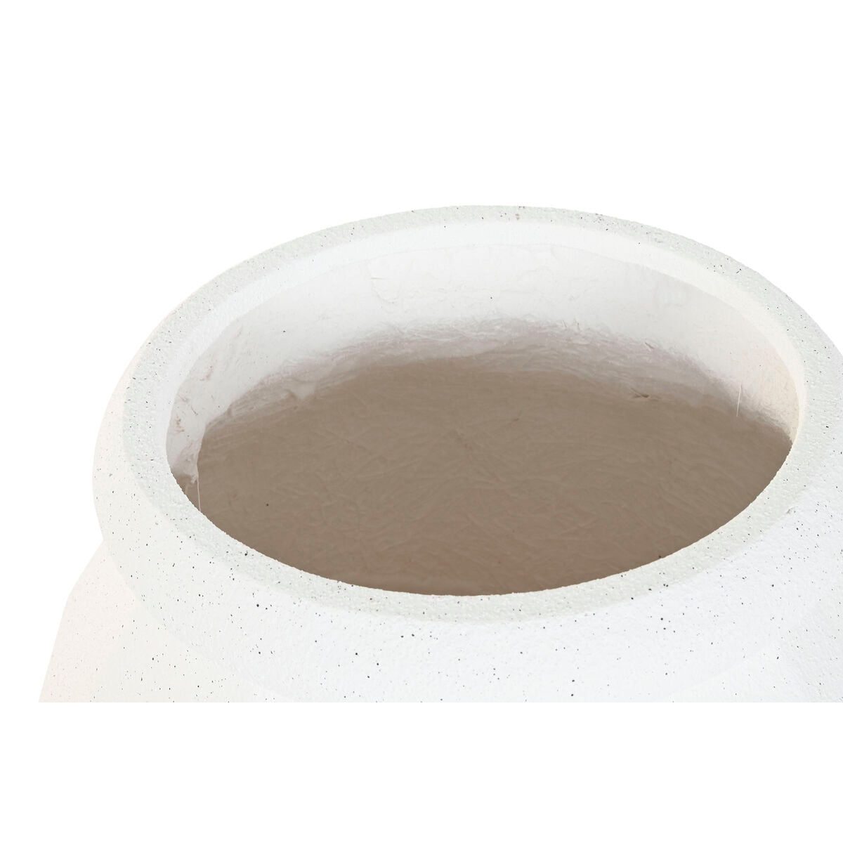 Planter Home ESPRIT White Magnesium Modern 47 x 47 x 61 cm