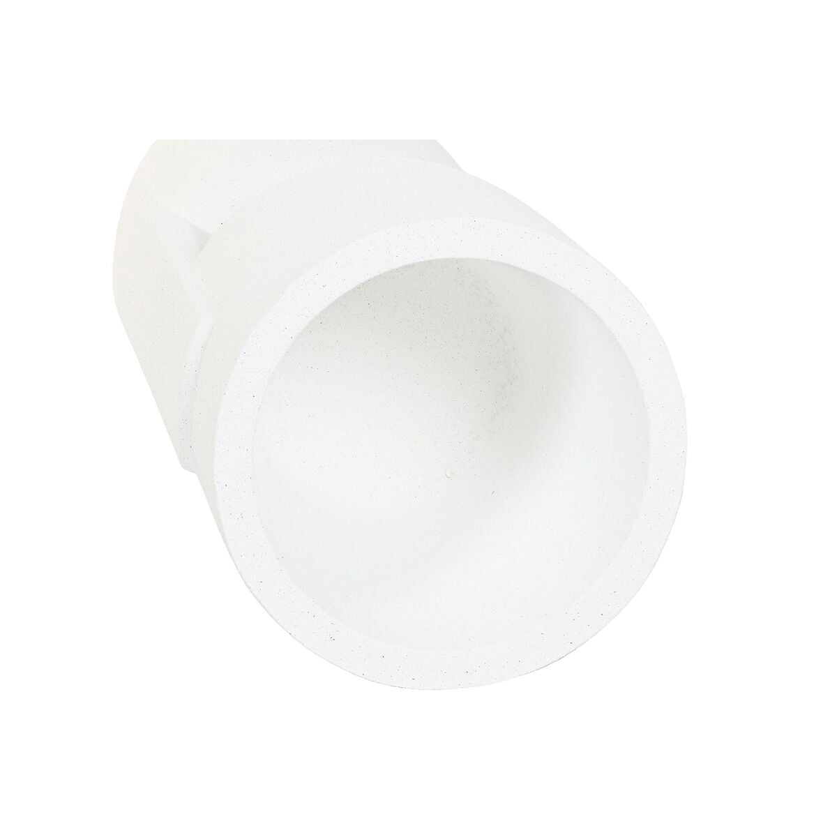 Planter Home ESPRIT White Magnesium Urban 38 x 38 x 91 cm