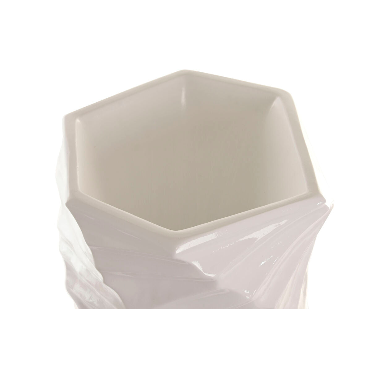Planter Home ESPRIT White Fibre Modern