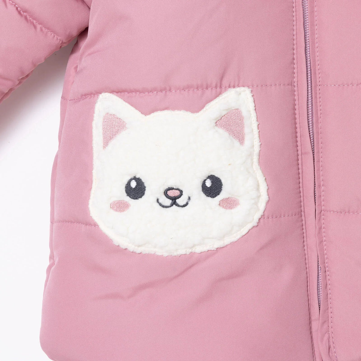 Midimod Hooded Polyester Baby Jacket (9-12 Months to 4-5 Years)