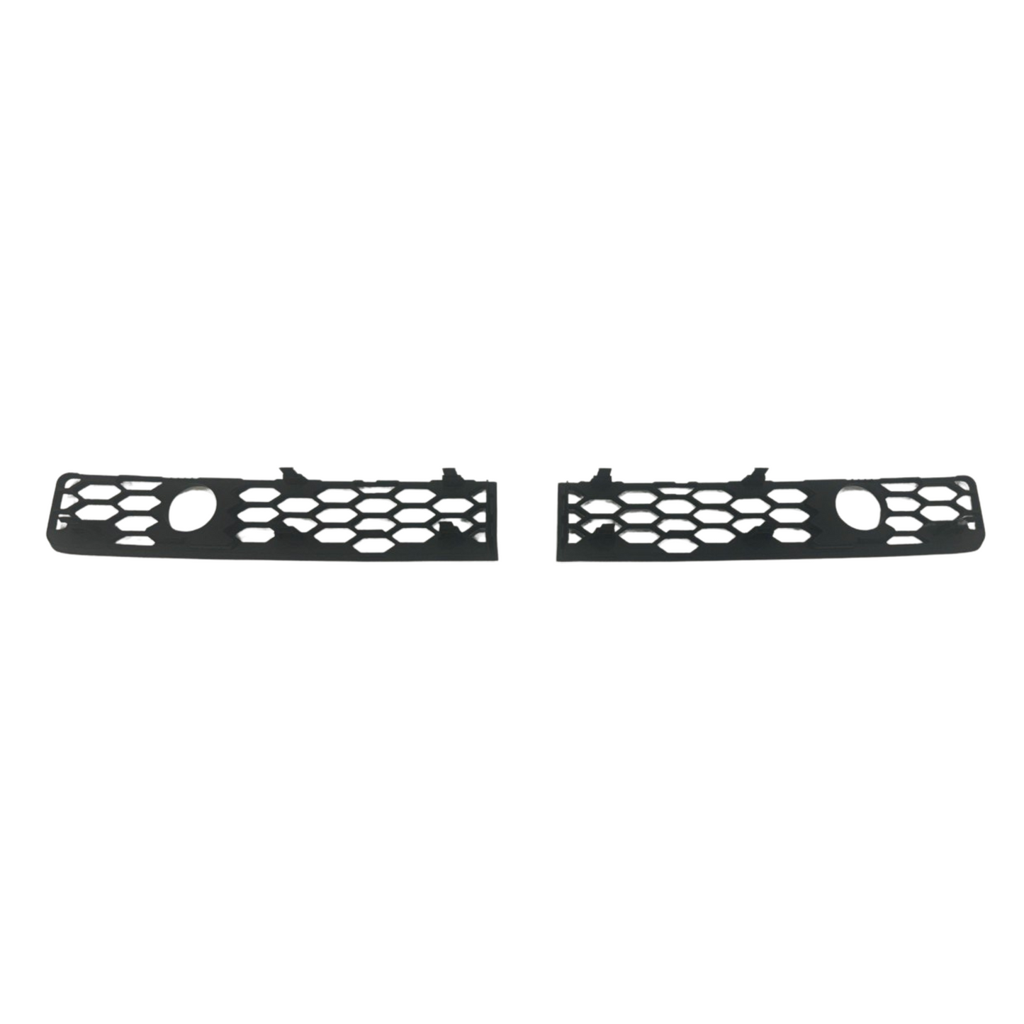 For Citroen Relay Bumper Honeycomb - Matte Black, Compatible with Bumper with Parking Sensors