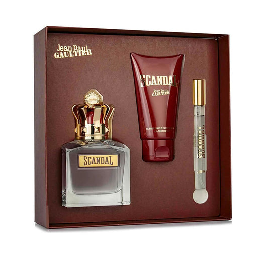 Men's Perfume Set Jean Paul Gaultier Scandal Pour Homme
