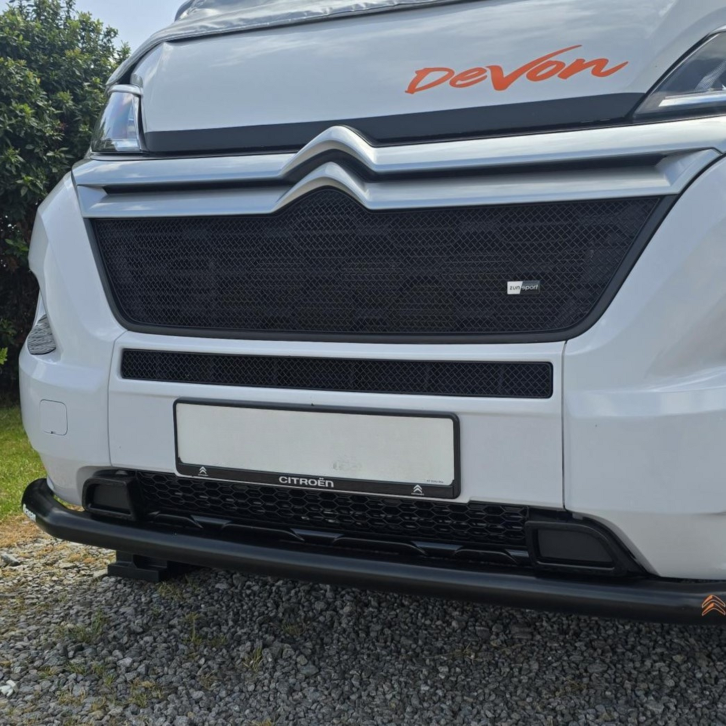 For Citroen Relay Gloss Black Lower Bumper Honeycomb Grille | Van-X