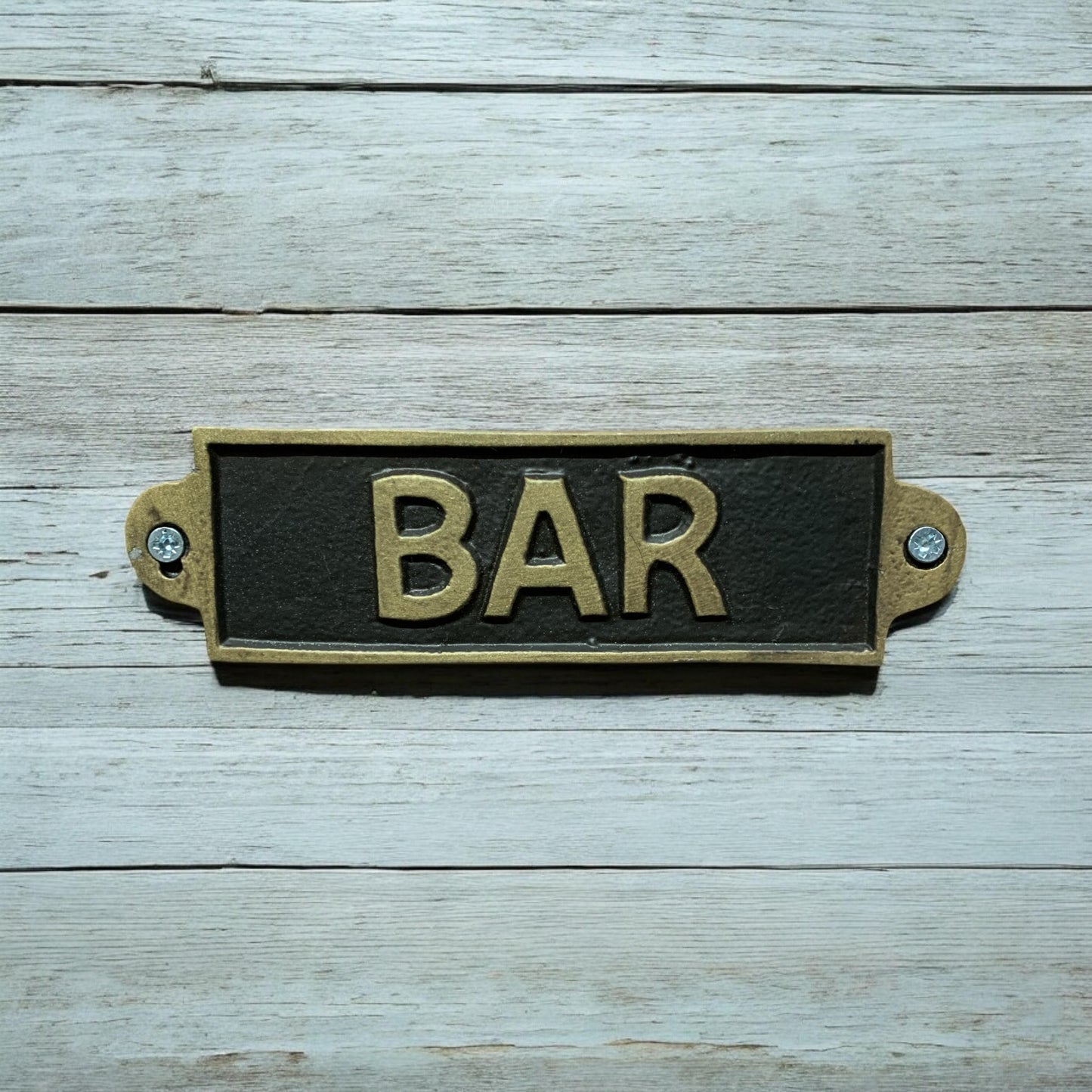 BAR - METAL SIGN