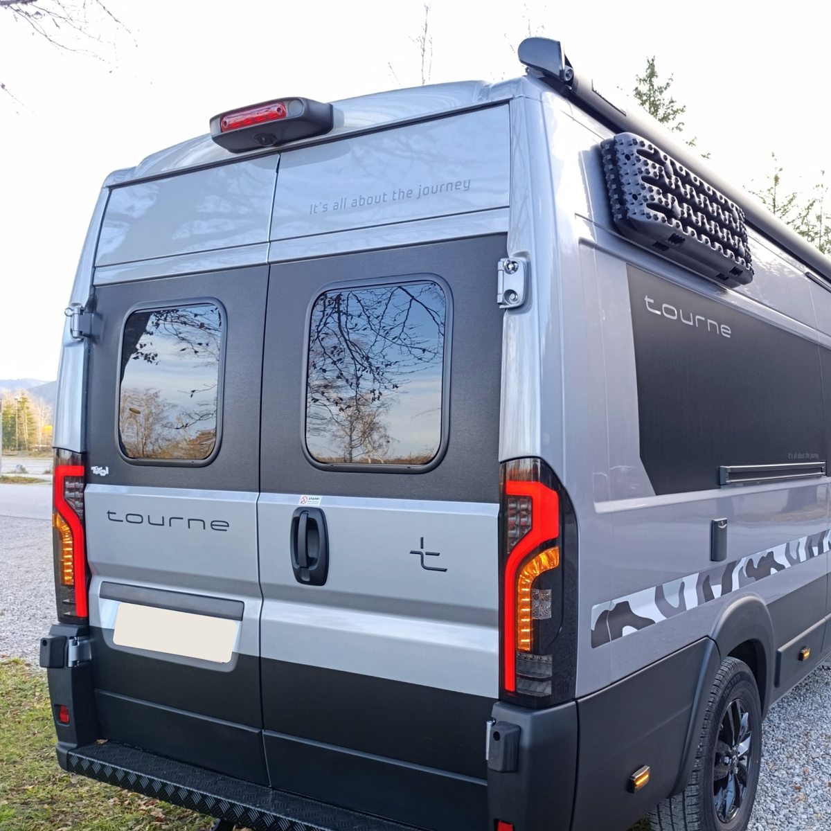 For Citroen Relay Full LED Rear Lights Cluster - Tail Light, Rear Light Unit, Smoked Replacement - Van-X