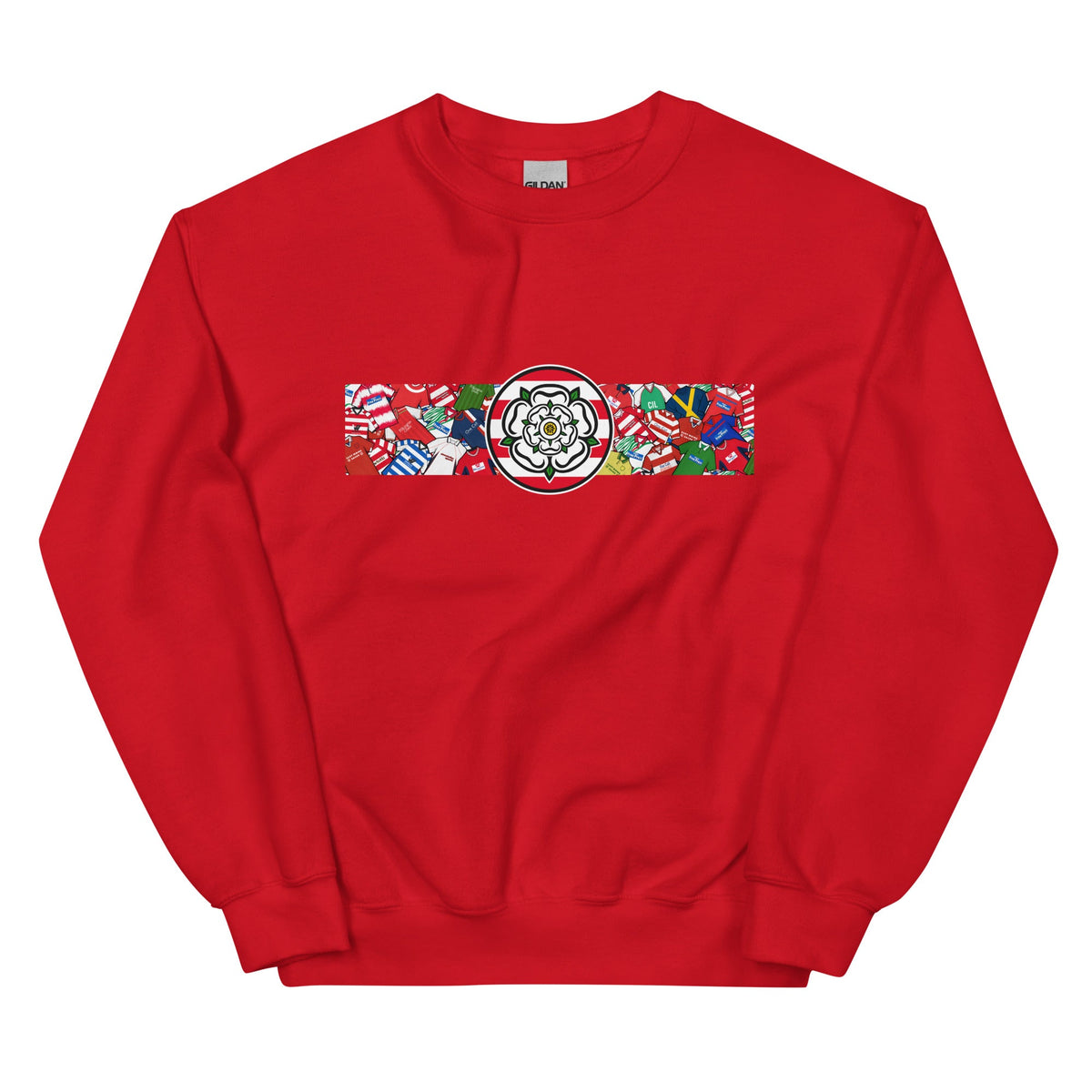Doncaster Yorkshire Rose Retro Football Unisex Sweatshirt