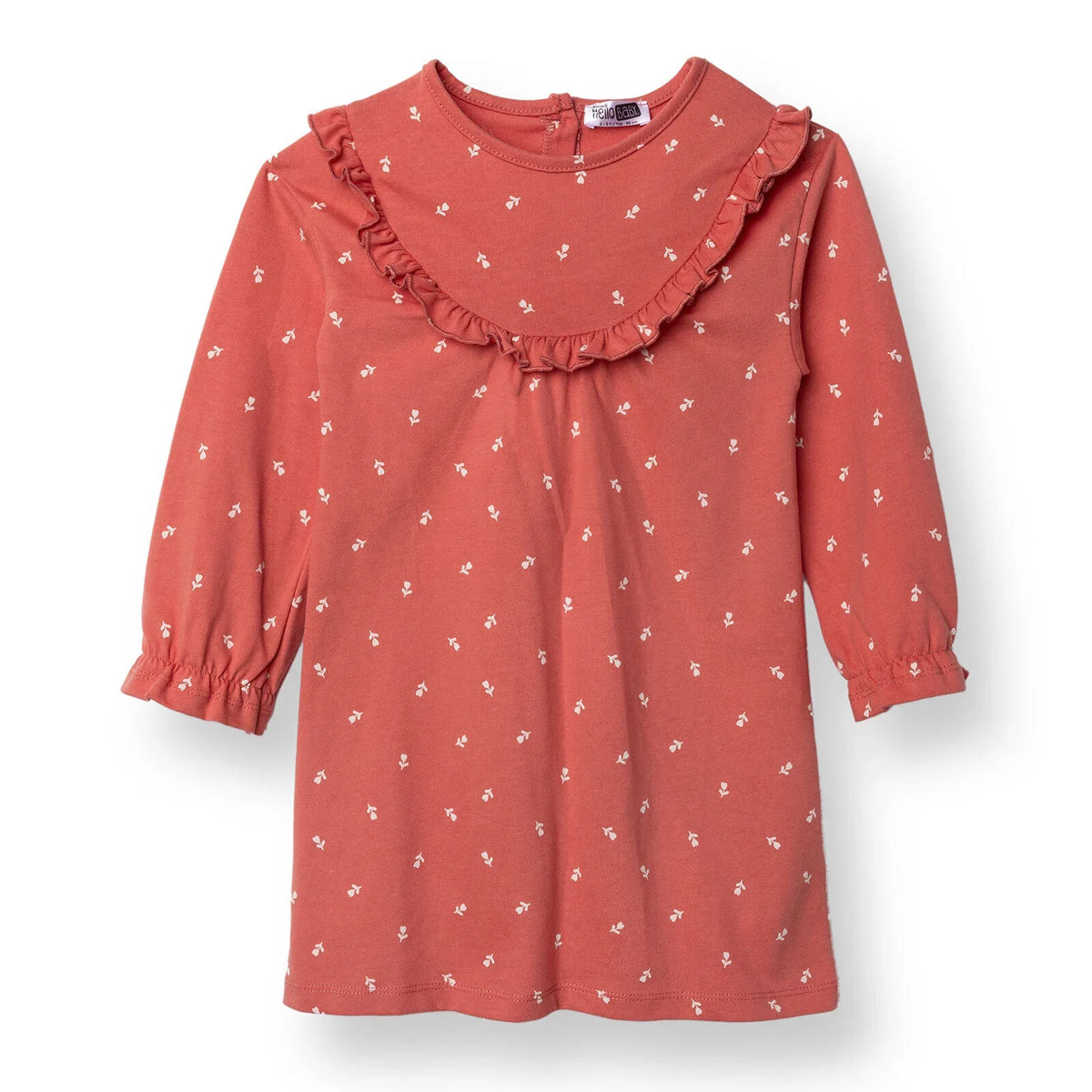 HelloBaby Long Sleeve Baby Dress (6-9 Months to 4-5 Years)