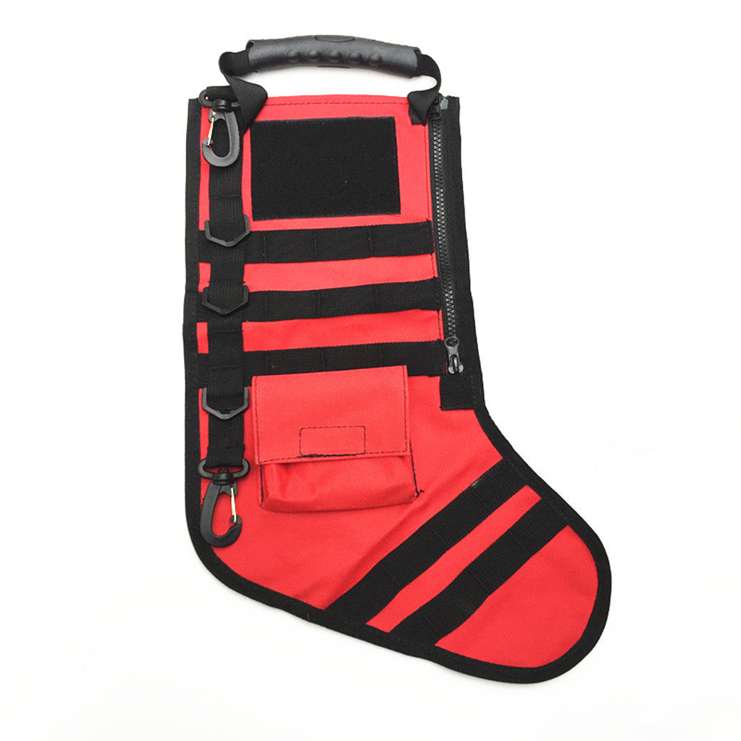 Christmas stocking bag military storage bag