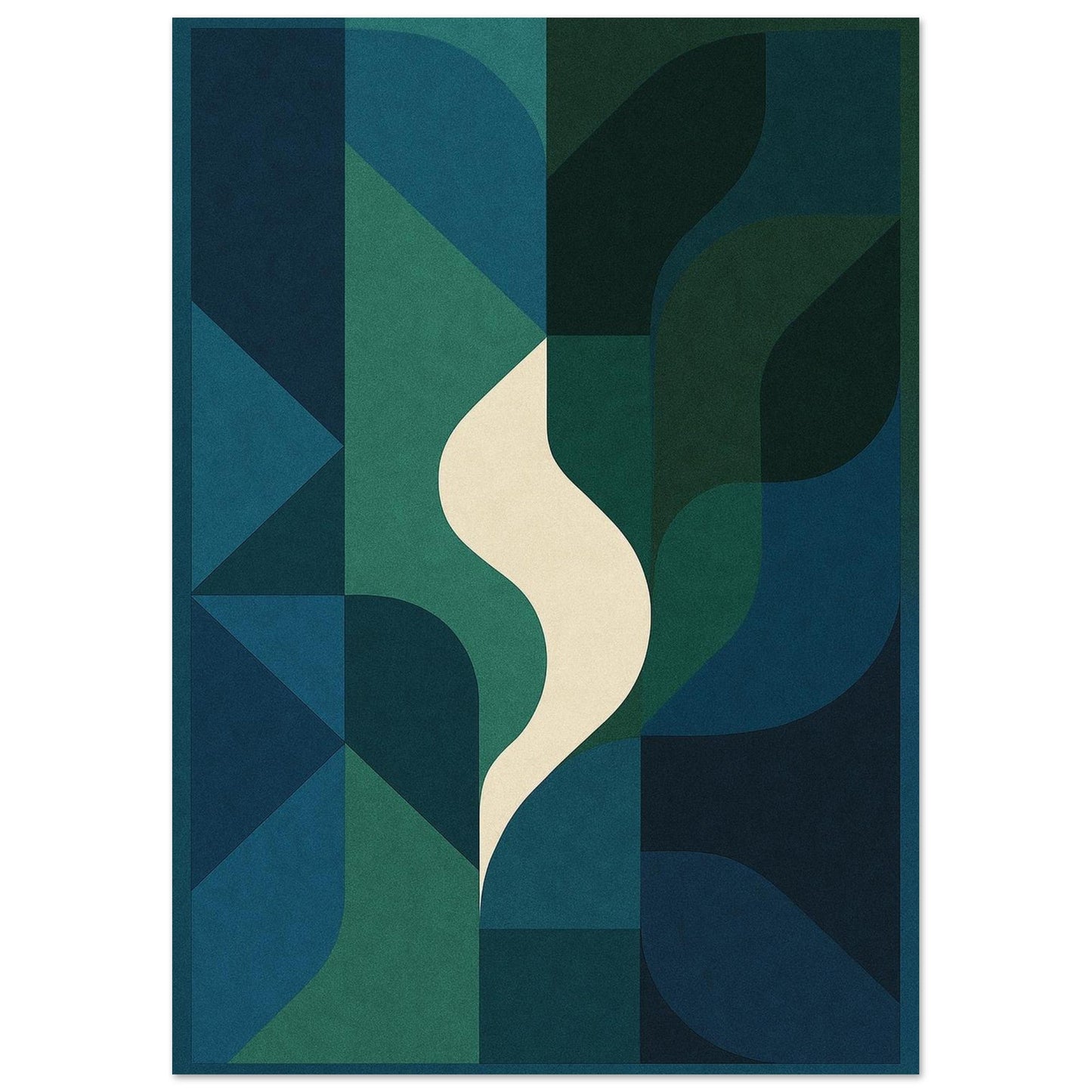 Abstract Night - Premium Matte Paper Poster