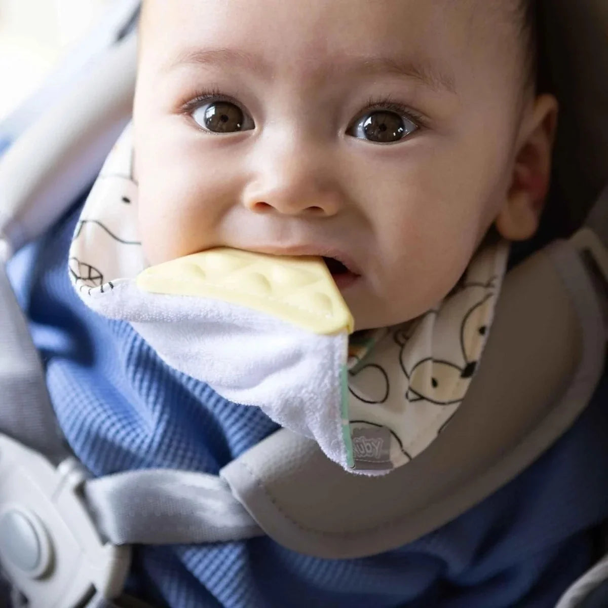 Nuby Bandana Bibs Pack of 3 Assorted