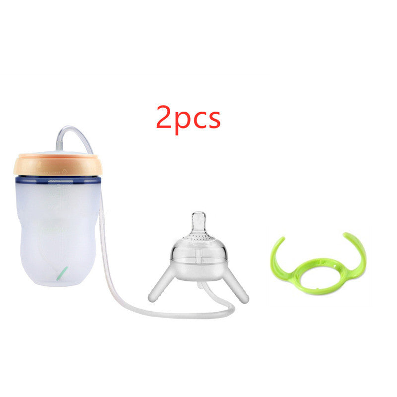 CutieNest Silicone Sippy Cup – Leakproof BPA-Free Toddler Training Bottle