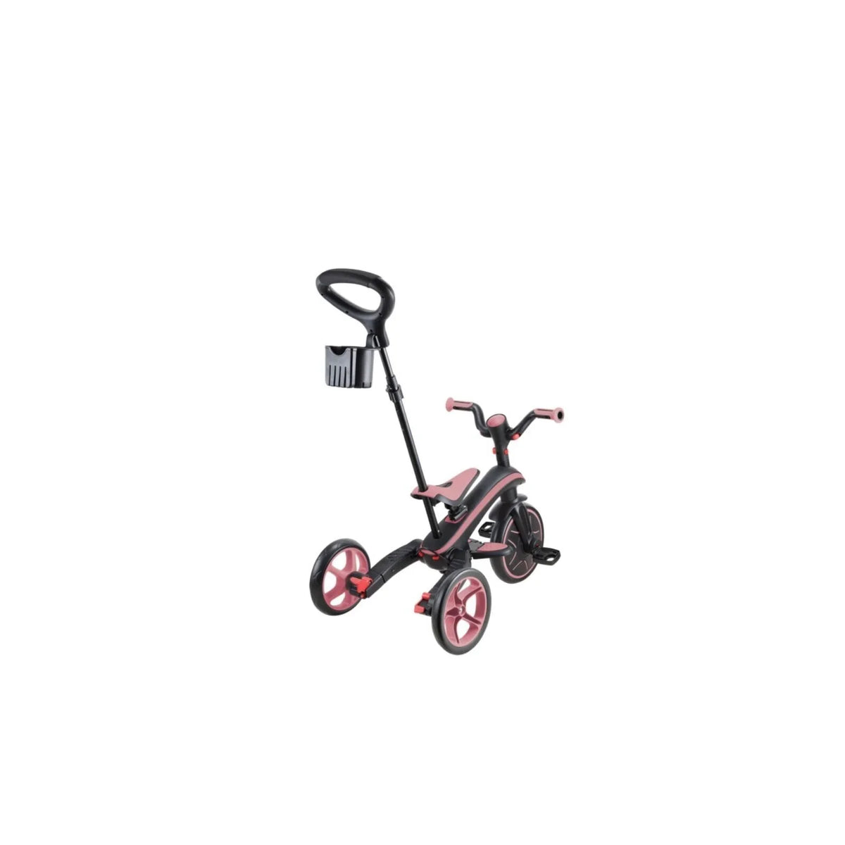 Globber Explorer Foldable 4-in-1 Trike - Deep Pastel Pink