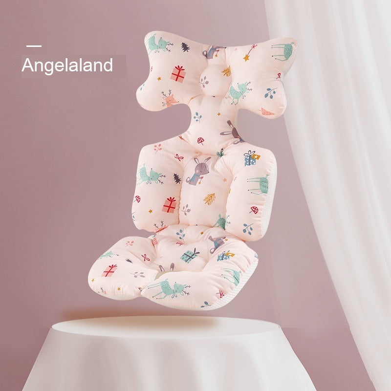 MyPuffii Cotton Baby Stroller Cushion - Soft Autumn Winter Padding