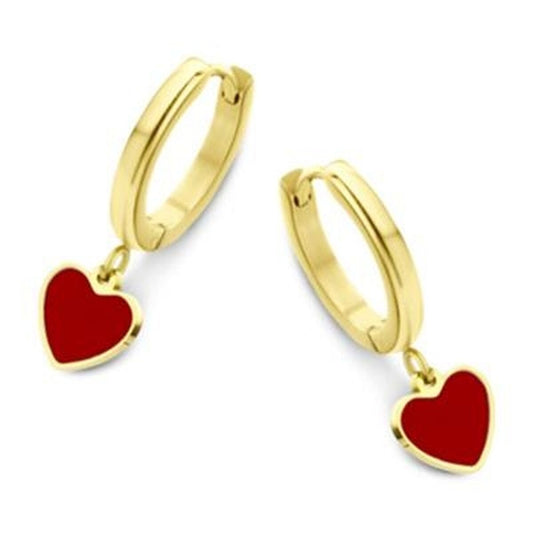 Ladies' Earrings CO88 Collection 8CE-70103 Golden Red