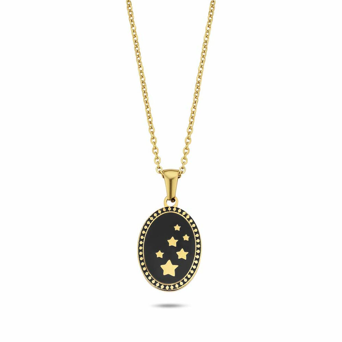 Ladies' Pendant CO88 Collection 8CN-26134 Golden Black