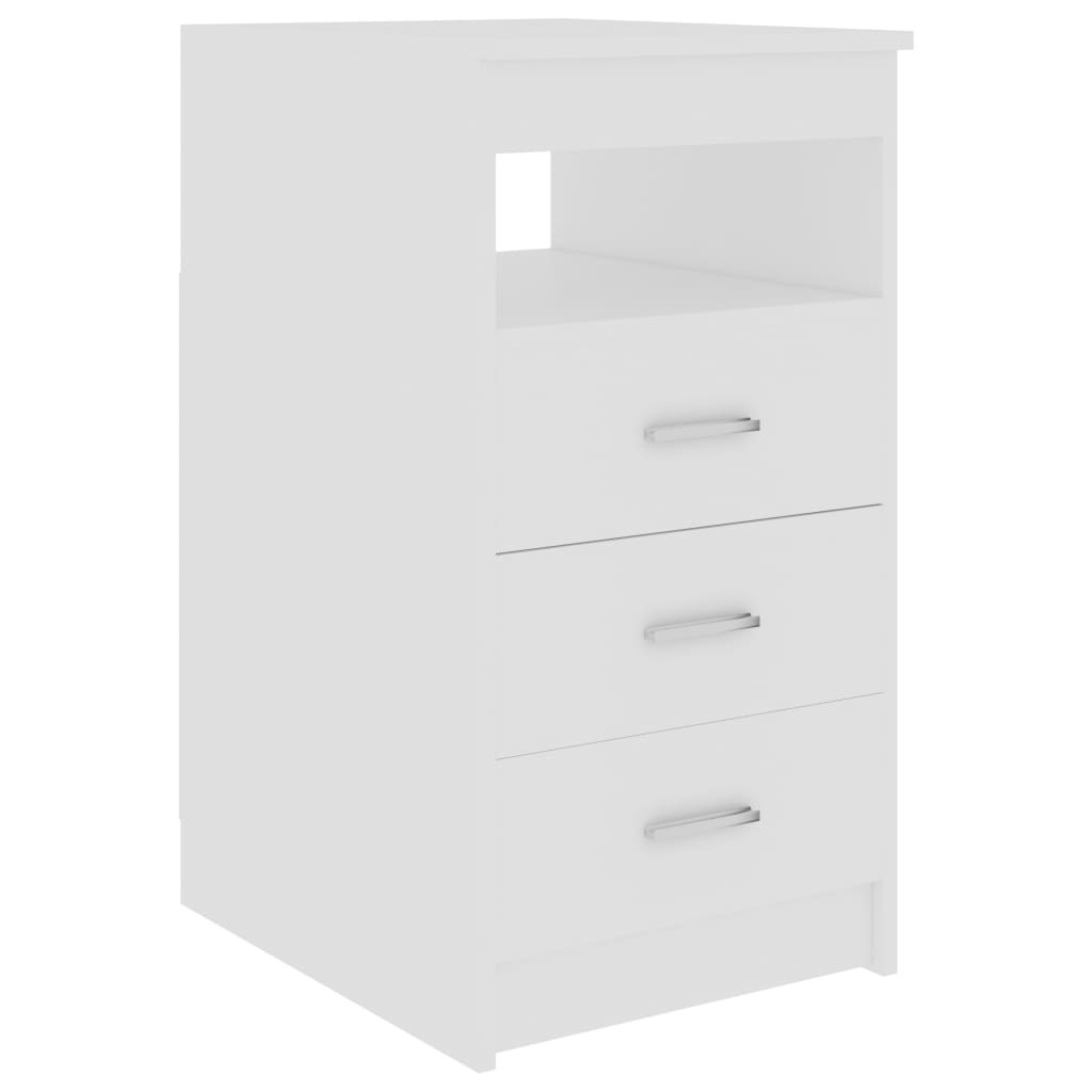 Modern Wooden Large Home Office Computer Writing Desk With 3 Drawers Cupboard