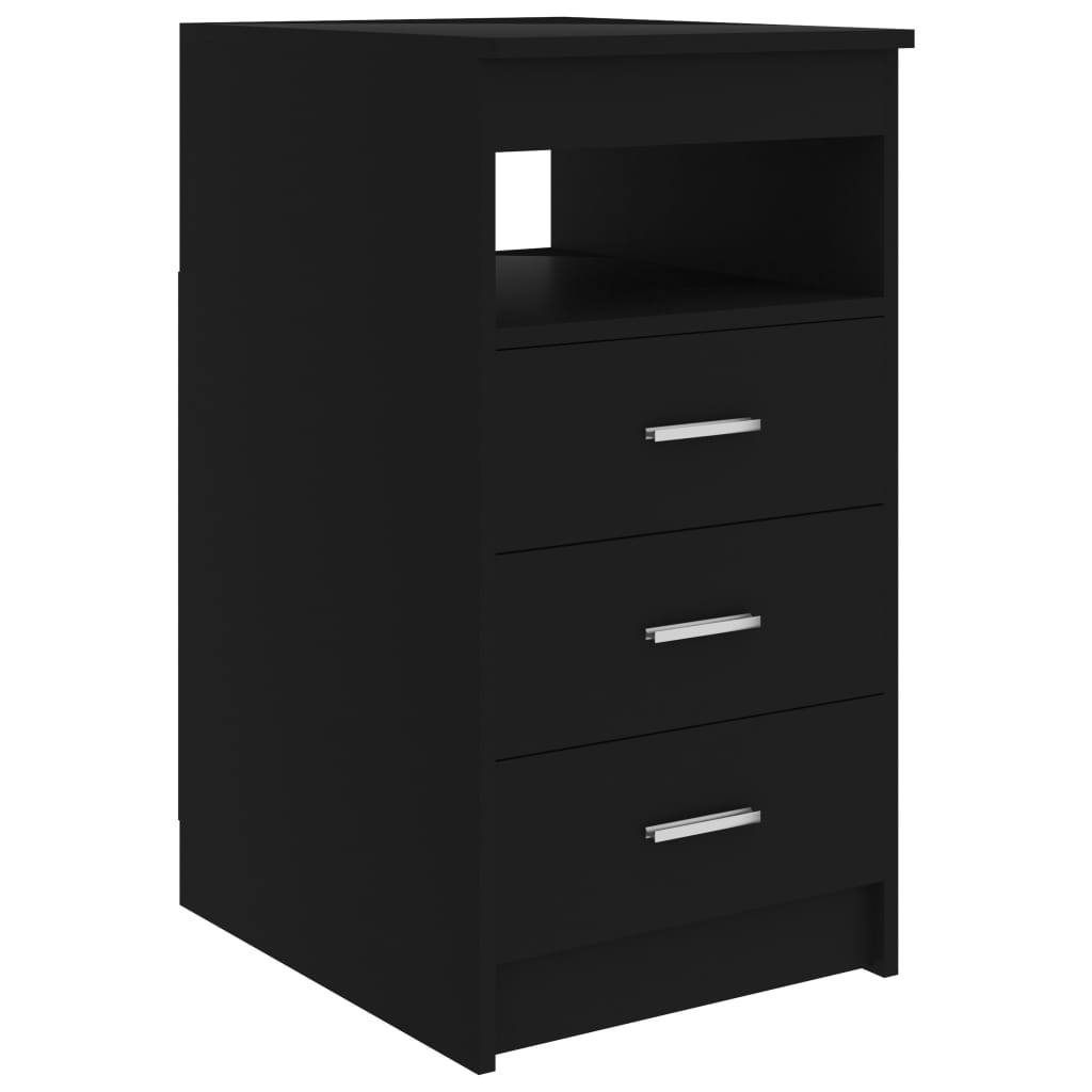 Modern Wooden Large Home Office Computer Writing Desk With 3 Drawers Cupboard