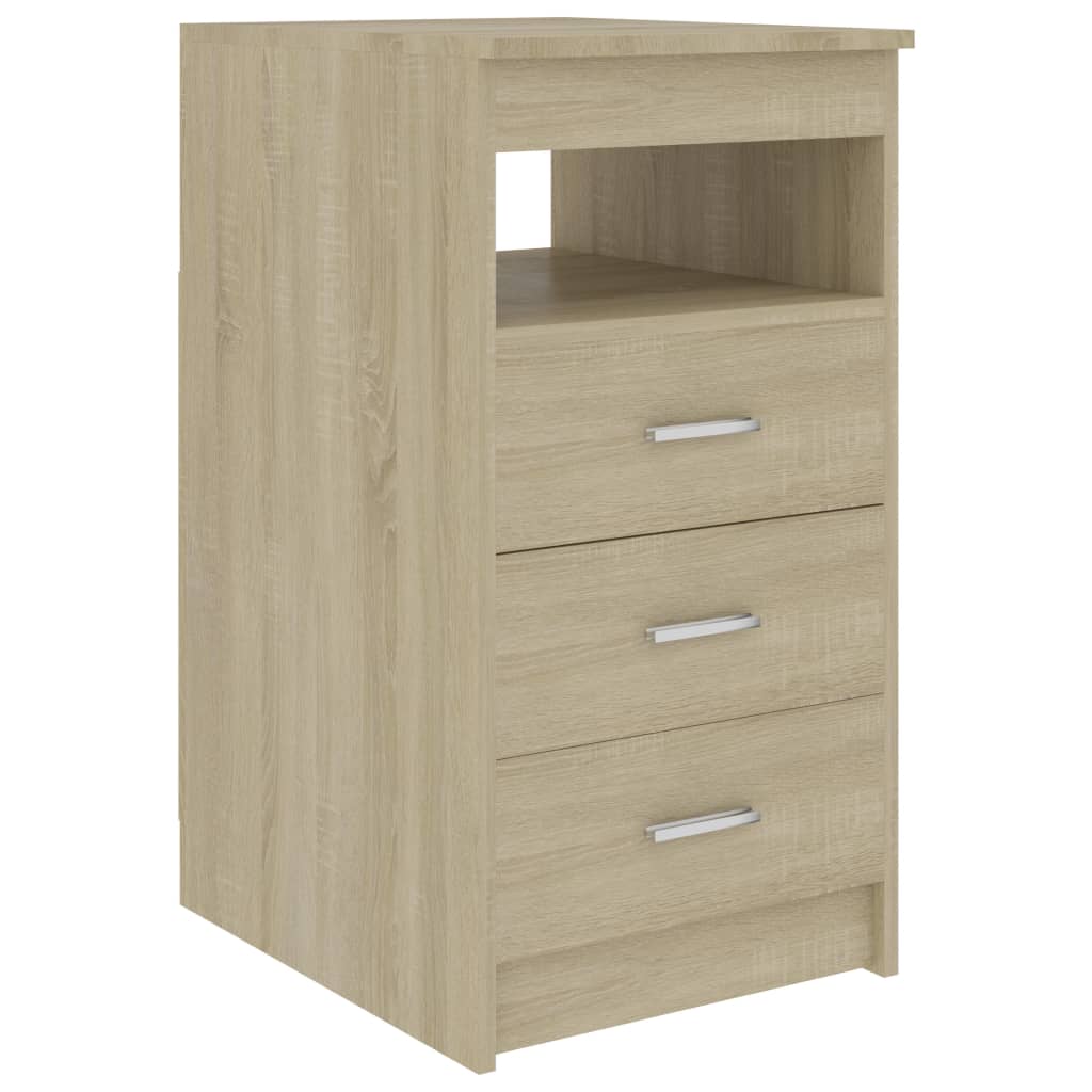 Modern Wooden Large Home Office Computer Writing Desk With 3 Drawers Cupboard