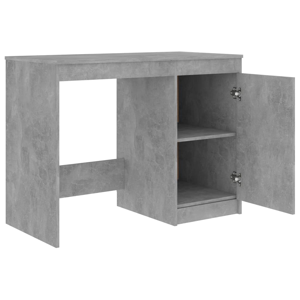 Modern Wooden Large Home Office Computer Writing Desk With 3 Drawers Cupboard