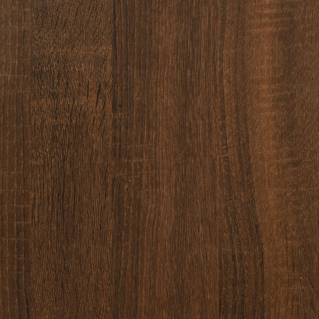 TV Cabinet Brown Oak 80x40x40 cm Engineered Wood