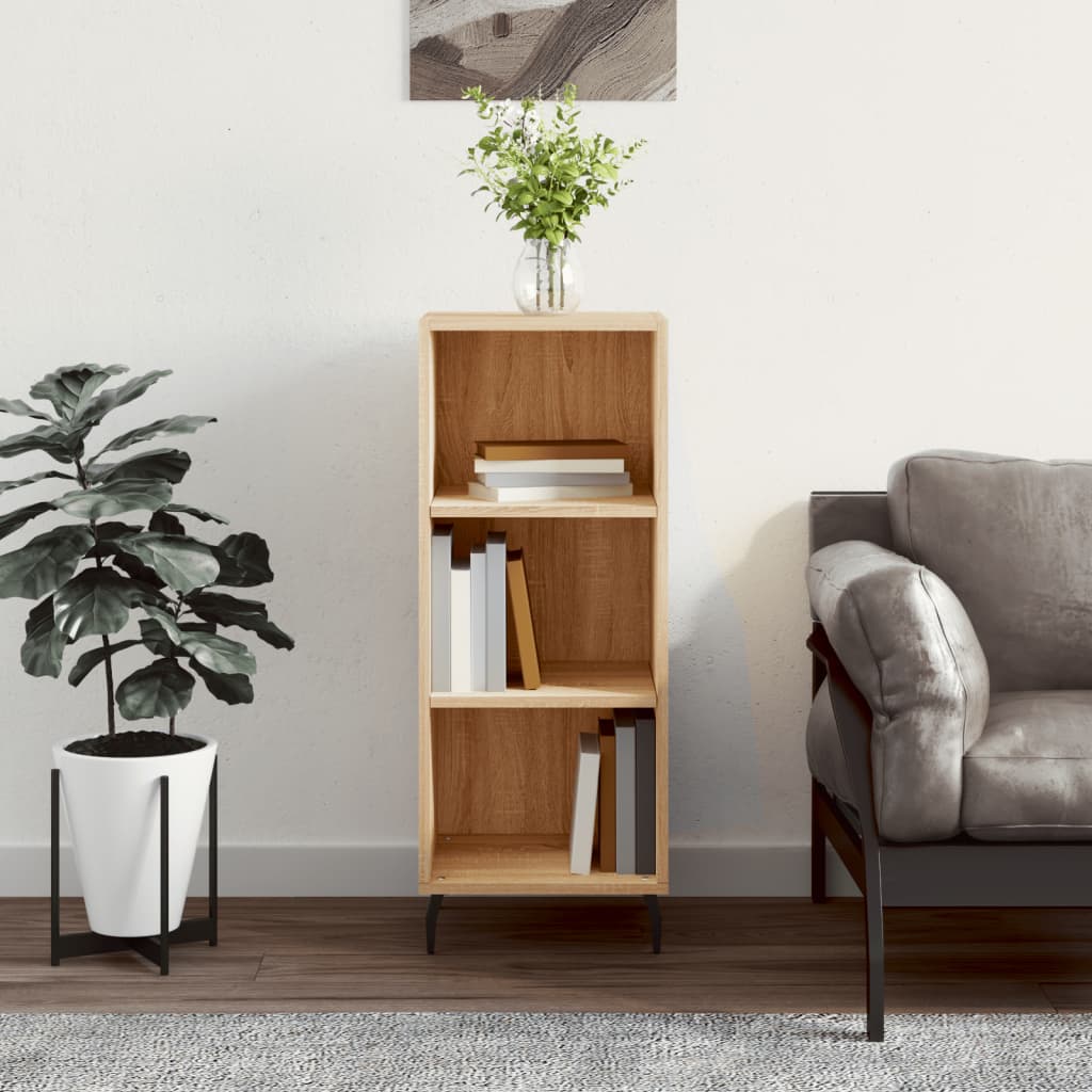 Sideboard Sonoma Oak 34.5x32.5x90 cm Engineered Wood