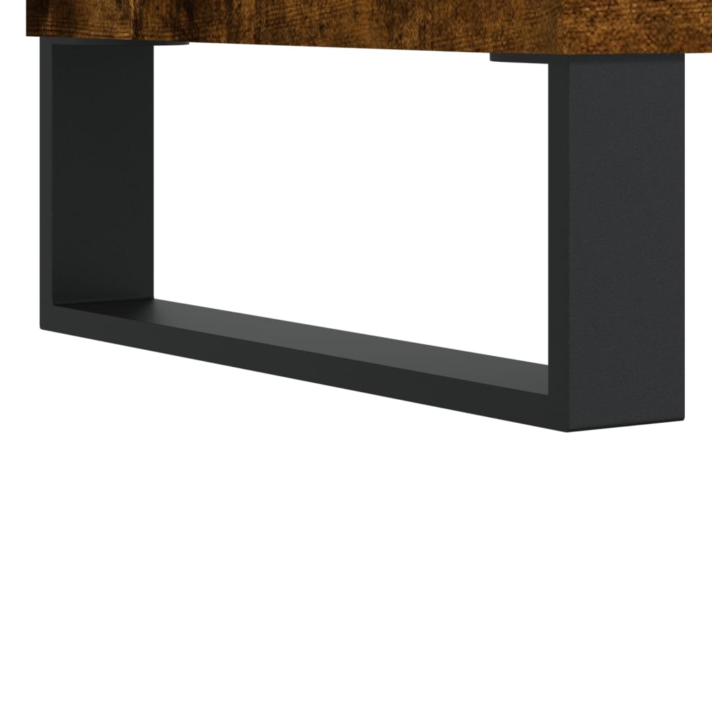 Modern Wooden Home Office Computer Table Desk With 2 Storage Cupboards Wood