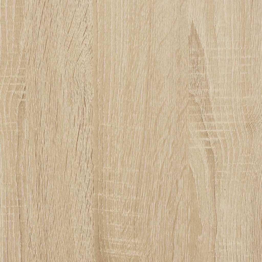Bed Frame without Mattress Sonoma Oak 200x200 cm