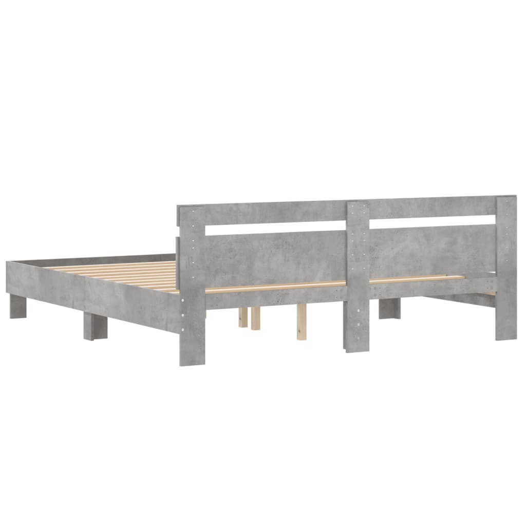 Modern Wooden Super King Size 1.8m Bed Frame Base With Headboard Wood Beds