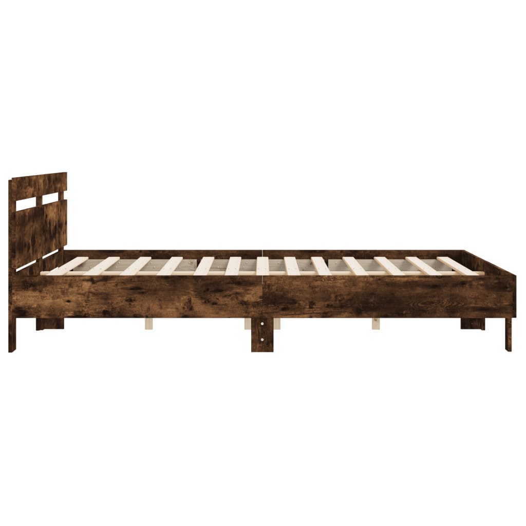 Modern Wooden Super King Size 1.8m Bed Frame Base With Headboard Wood Beds