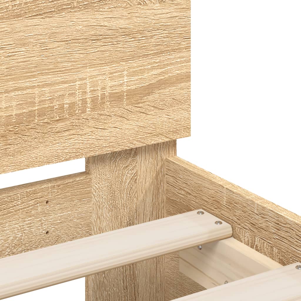 Modern Wooden Queen Size 1.6m Bed Frame Base With Headboard Wood Beds